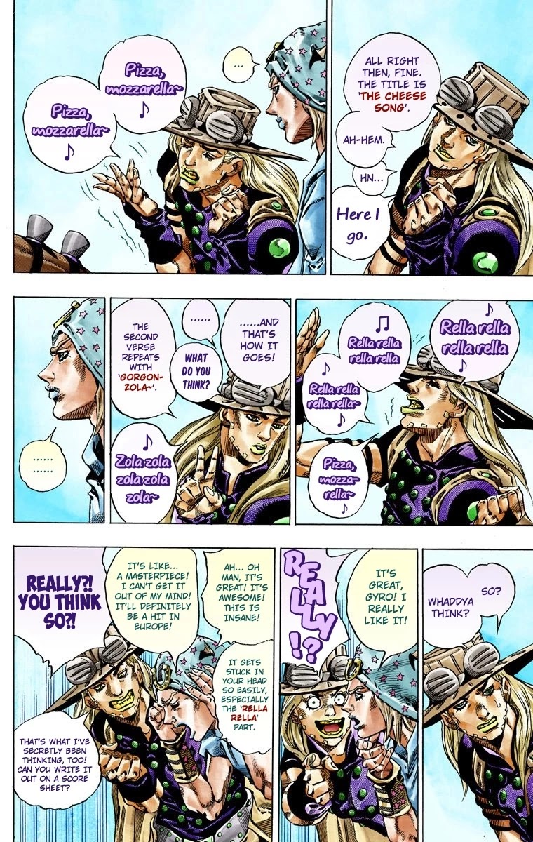 JoJo's Bizarre Adventure Part 7 - Steel Ball Run (Official Colored) chapter 41 page 6