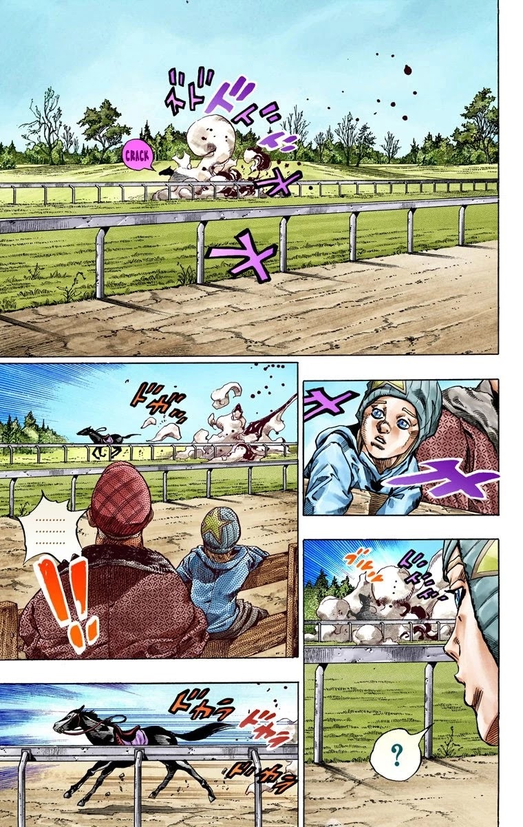 JoJo's Bizarre Adventure Part 7 - Steel Ball Run (Official Colored) chapter 42 page 15