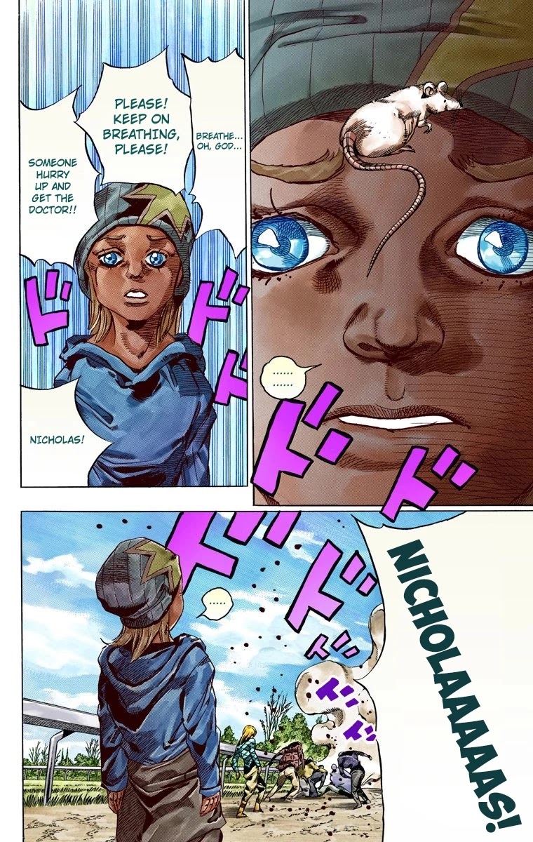 JoJo's Bizarre Adventure Part 7 - Steel Ball Run (Official Colored) chapter 42 page 17