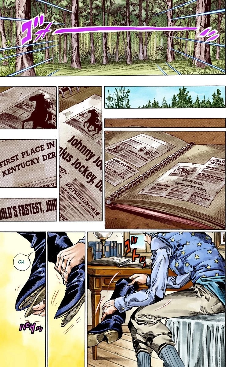 JoJo's Bizarre Adventure Part 7 - Steel Ball Run (Official Colored) chapter 42 page 18