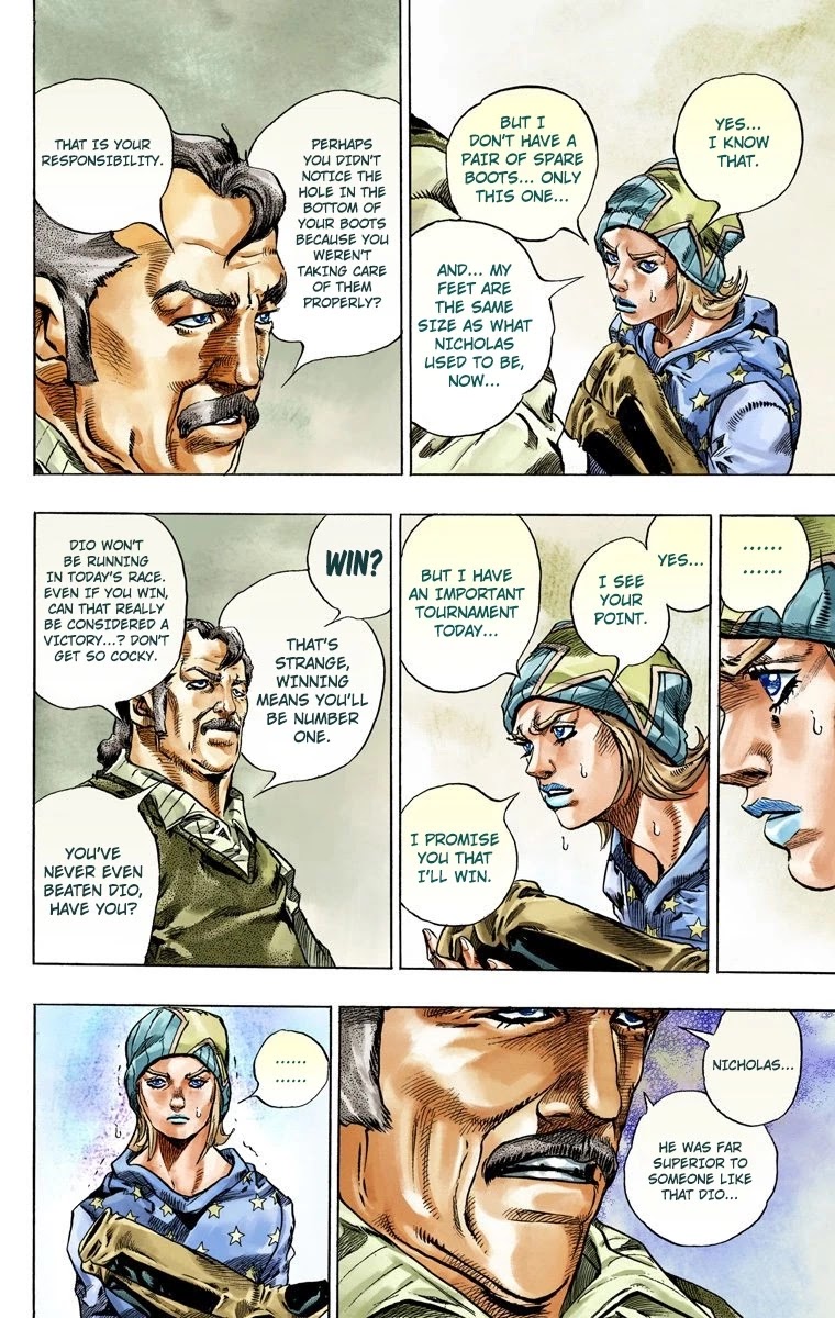 JoJo's Bizarre Adventure Part 7 - Steel Ball Run (Official Colored) chapter 42 page 21