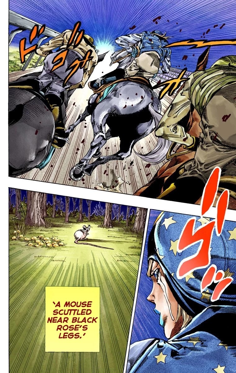 JoJo's Bizarre Adventure Part 7 - Steel Ball Run (Official Colored) chapter 42 page 27