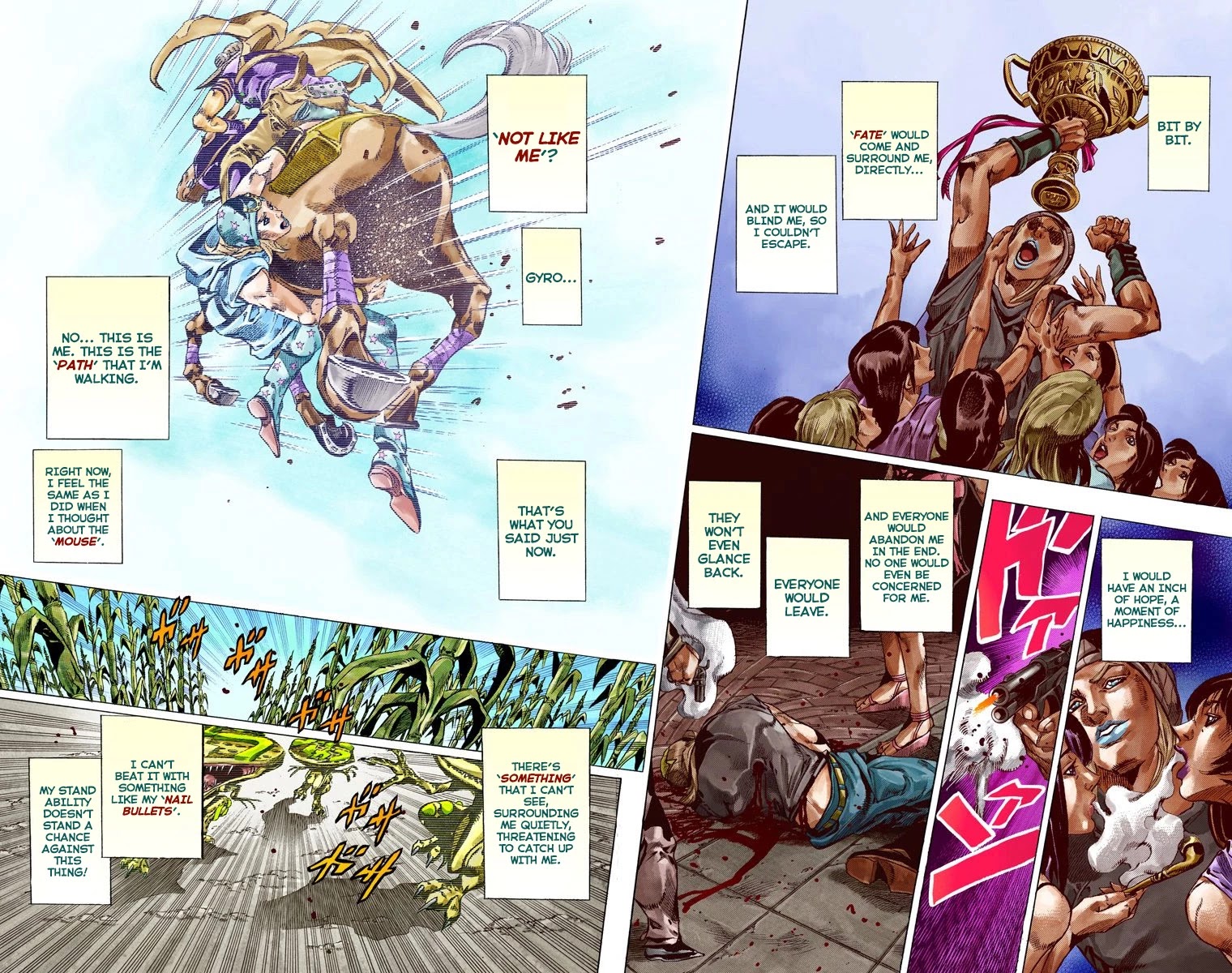 JoJo's Bizarre Adventure Part 7 - Steel Ball Run (Official Colored) chapter 42 page 29