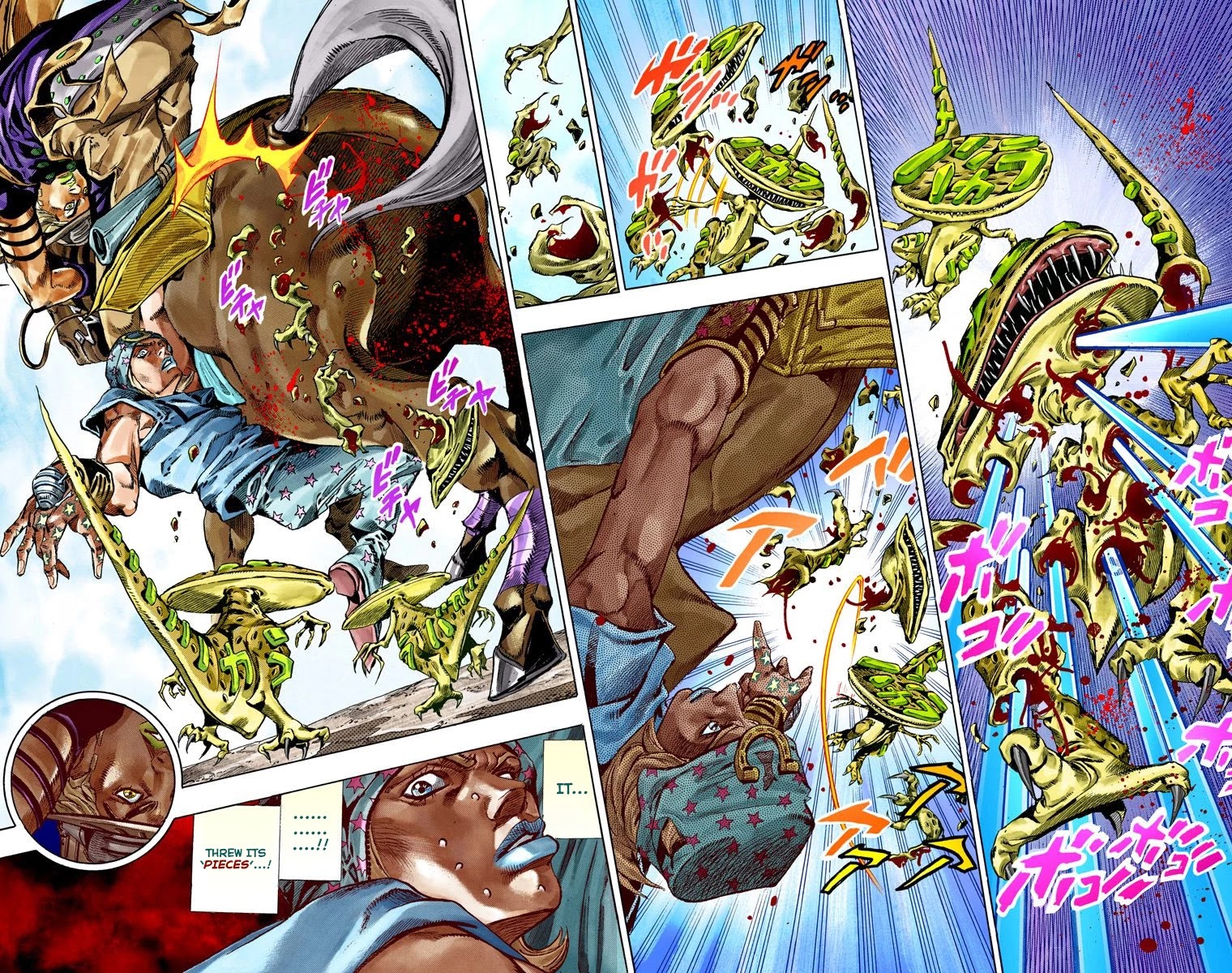 JoJo's Bizarre Adventure Part 7 - Steel Ball Run (Official Colored) chapter 42 page 31