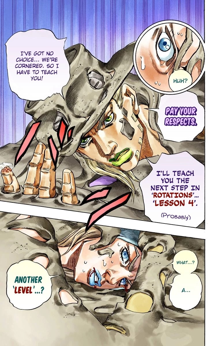 JoJo's Bizarre Adventure Part 7 - Steel Ball Run (Official Colored) chapter 42 page 43