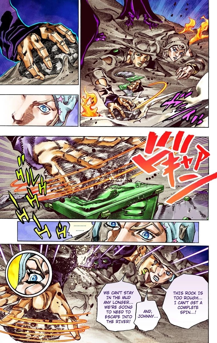 JoJo's Bizarre Adventure Part 7 - Steel Ball Run (Official Colored) chapter 43 page 14