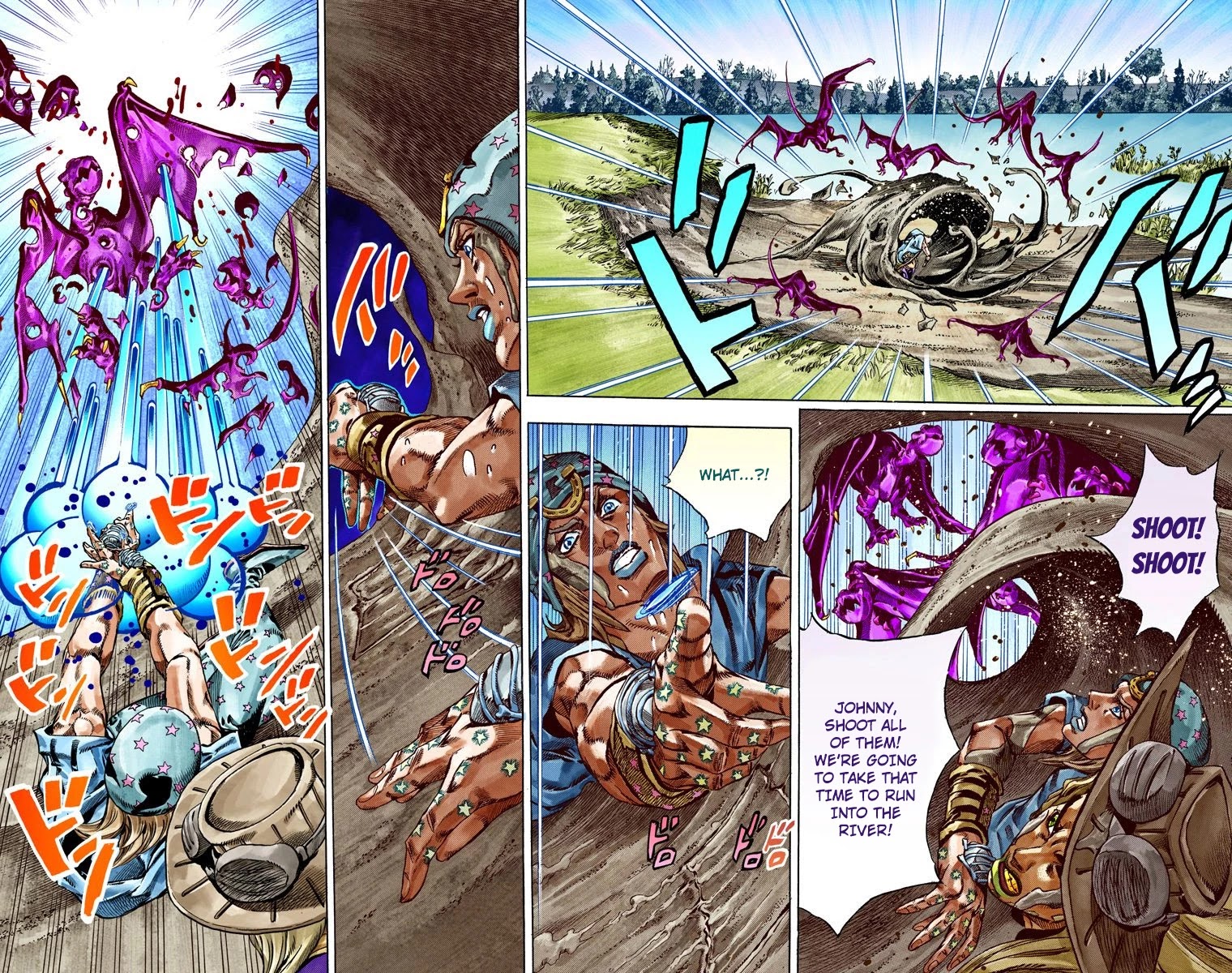 JoJo's Bizarre Adventure Part 7 - Steel Ball Run (Official Colored) chapter 43 page 15