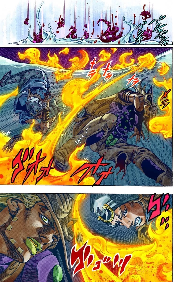JoJo's Bizarre Adventure Part 7 - Steel Ball Run (Official Colored) chapter 43 page 17