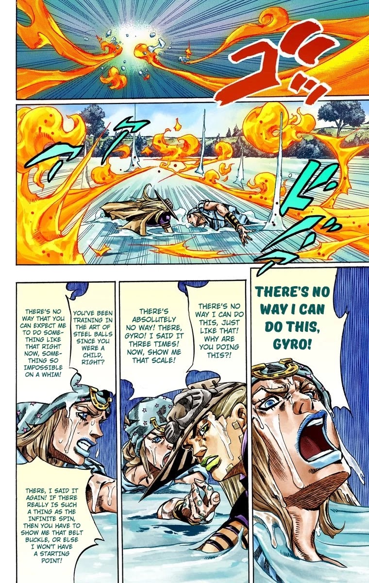 JoJo's Bizarre Adventure Part 7 - Steel Ball Run (Official Colored) chapter 43 page 18