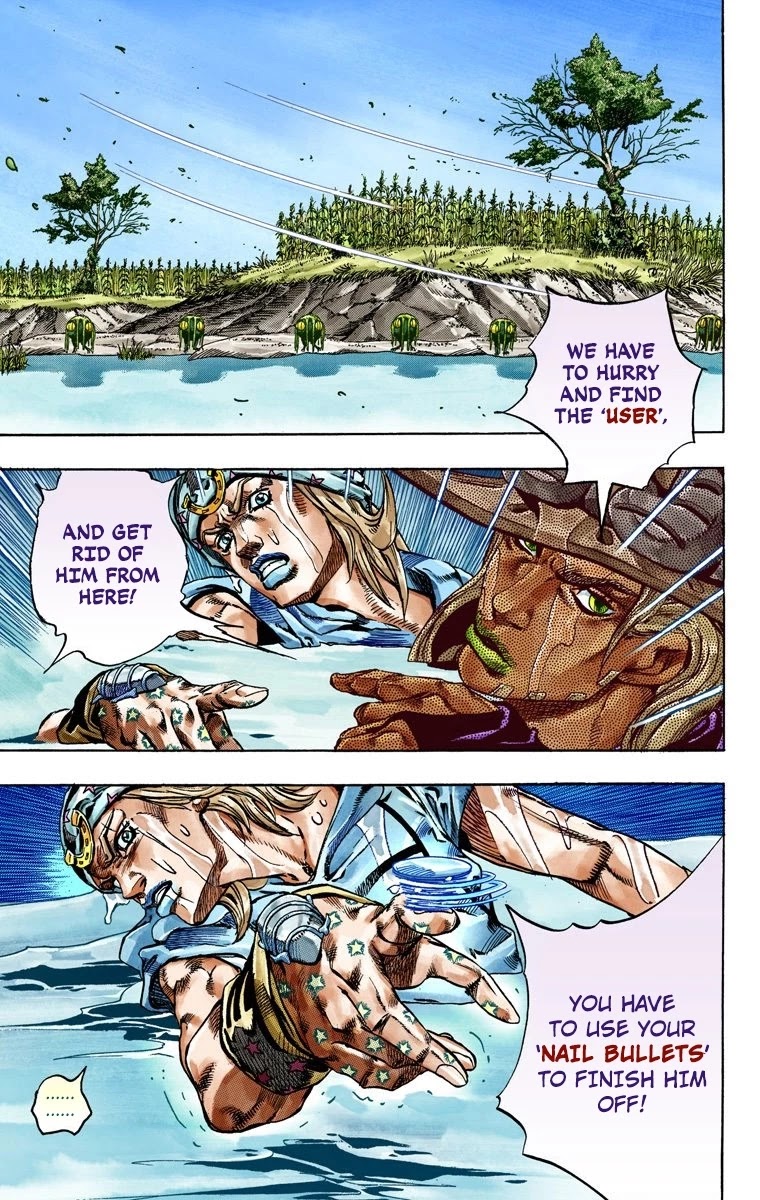 JoJo's Bizarre Adventure Part 7 - Steel Ball Run (Official Colored) chapter 43 page 22
