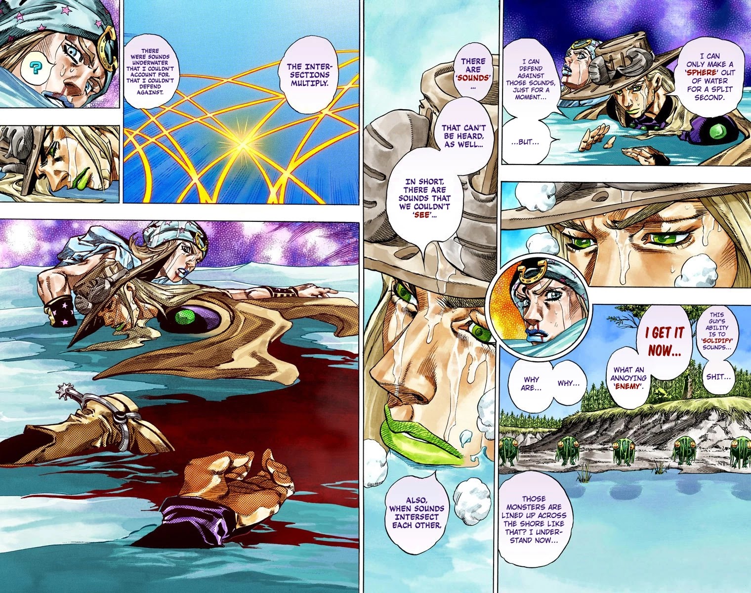 JoJo's Bizarre Adventure Part 7 - Steel Ball Run (Official Colored) chapter 43 page 34