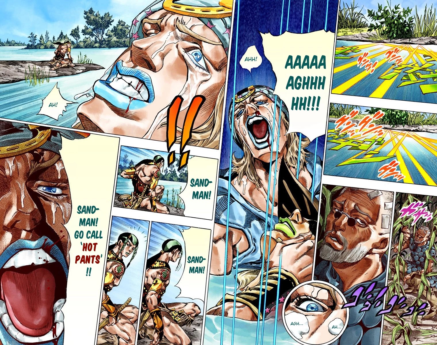 JoJo's Bizarre Adventure Part 7 - Steel Ball Run (Official Colored) chapter 43 page 36