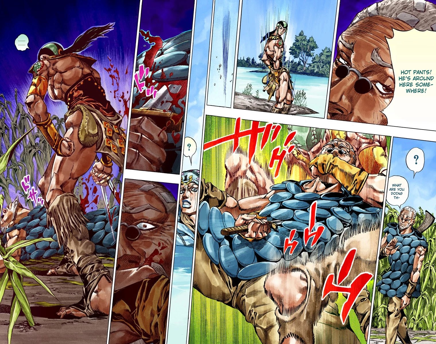 JoJo's Bizarre Adventure Part 7 - Steel Ball Run (Official Colored) chapter 43 page 37