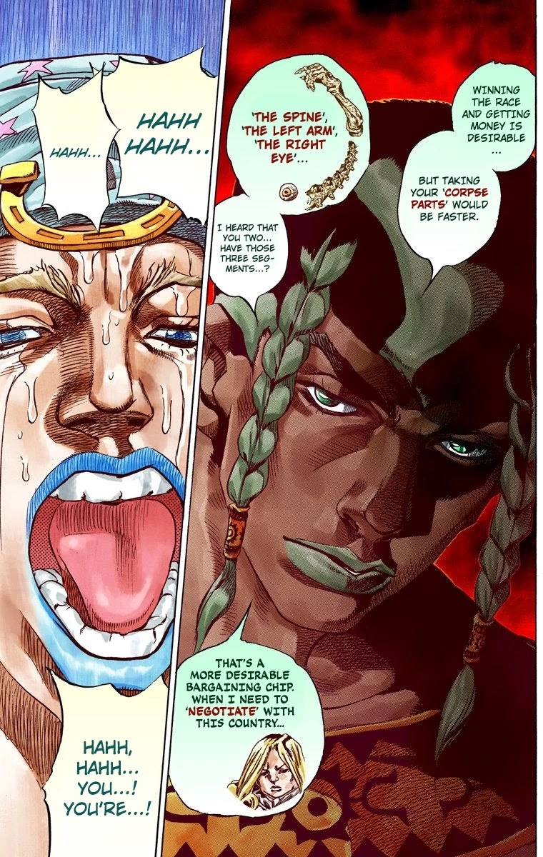 JoJo's Bizarre Adventure Part 7 - Steel Ball Run (Official Colored) chapter 43 page 39