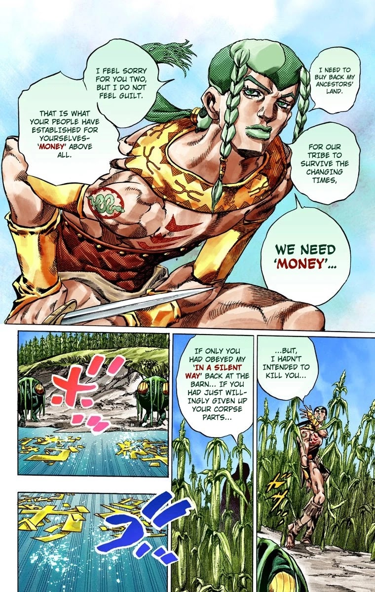 JoJo's Bizarre Adventure Part 7 - Steel Ball Run (Official Colored) chapter 43 page 40