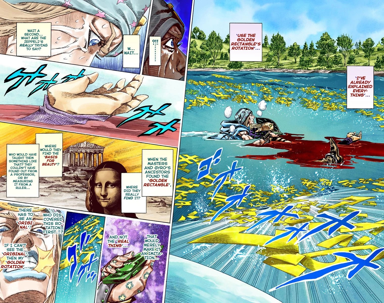 JoJo's Bizarre Adventure Part 7 - Steel Ball Run (Official Colored) chapter 43 page 44