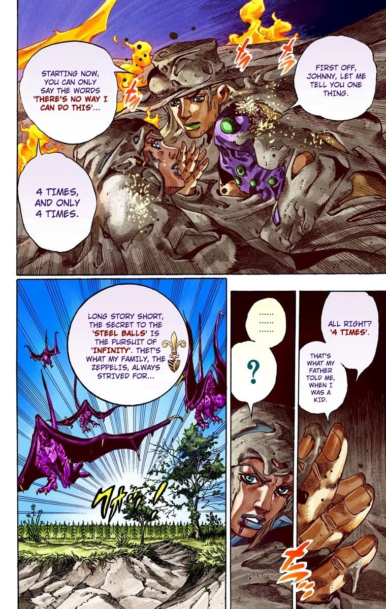 JoJo's Bizarre Adventure Part 7 - Steel Ball Run (Official Colored) chapter 43 page 5