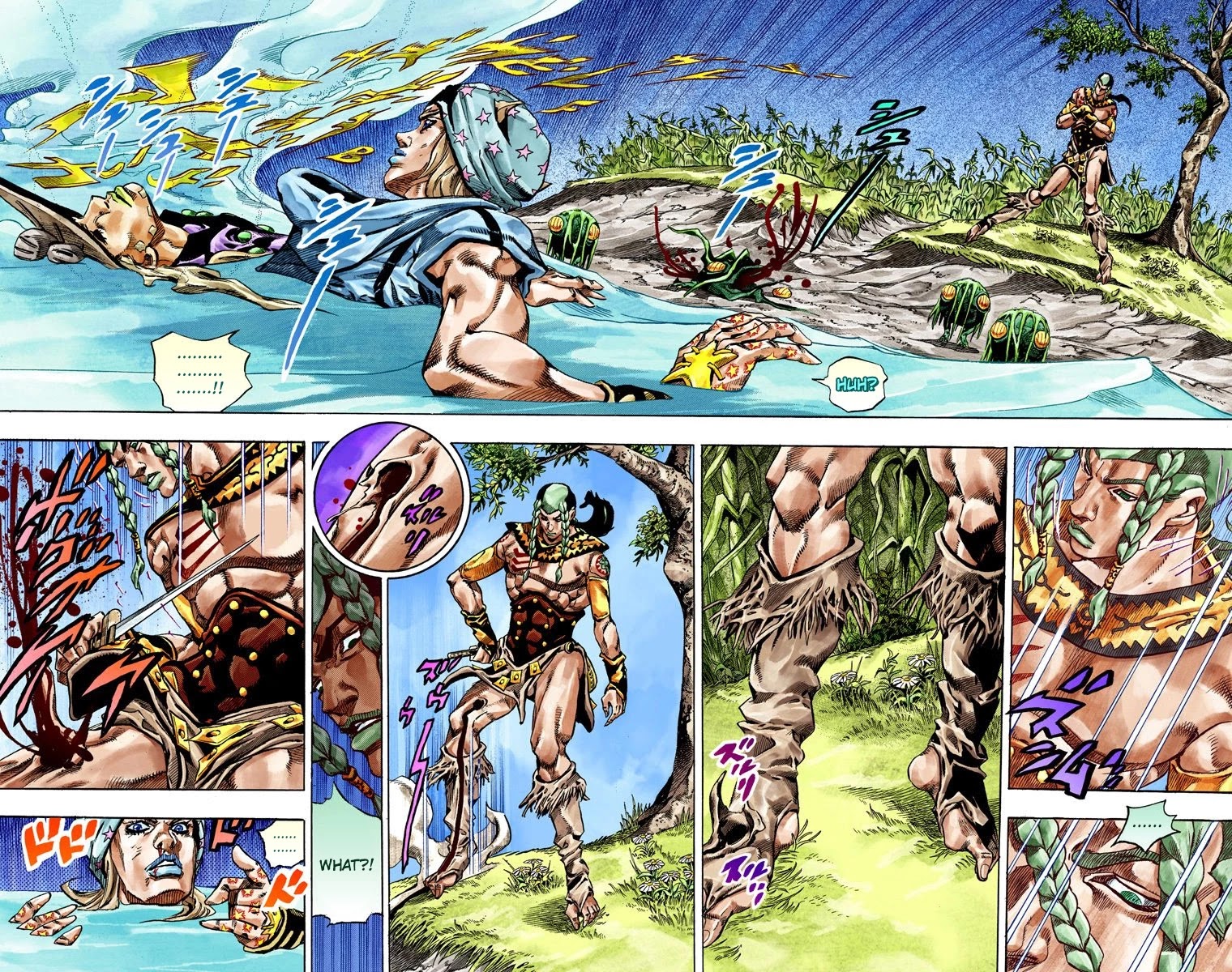 JoJo's Bizarre Adventure Part 7 - Steel Ball Run (Official Colored) chapter 44 page 13