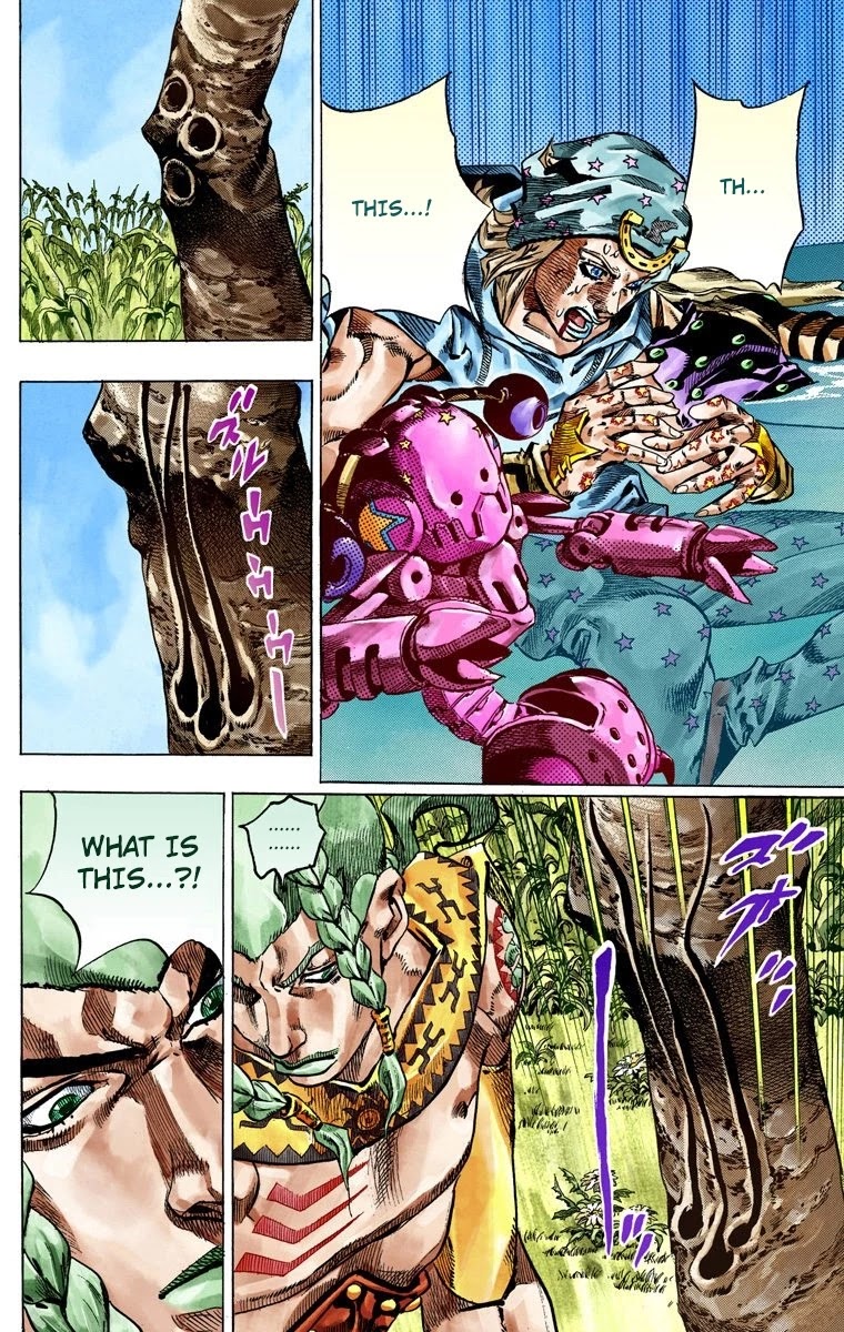 JoJo's Bizarre Adventure Part 7 - Steel Ball Run (Official Colored) chapter 44 page 14