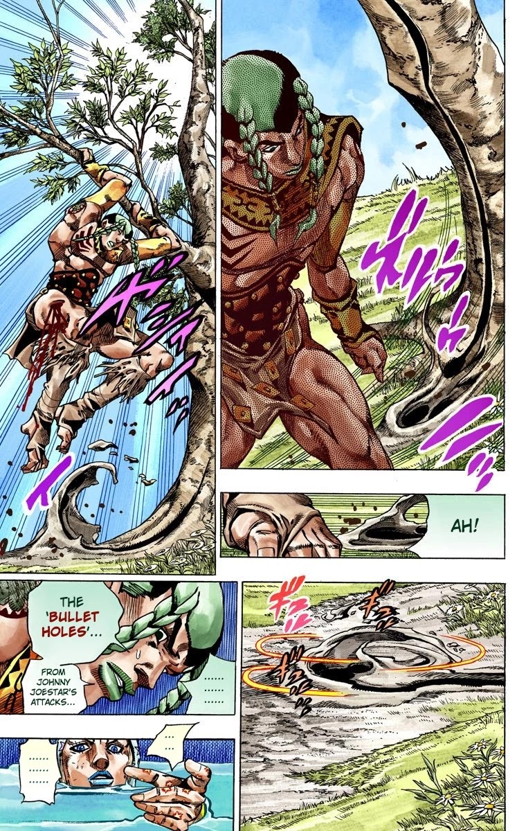 JoJo's Bizarre Adventure Part 7 - Steel Ball Run (Official Colored) chapter 44 page 15