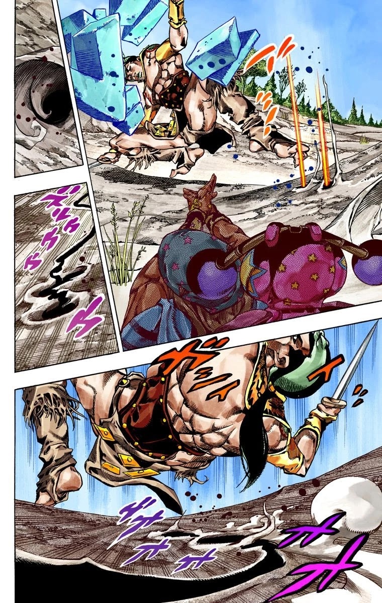 JoJo's Bizarre Adventure Part 7 - Steel Ball Run (Official Colored) chapter 44 page 27