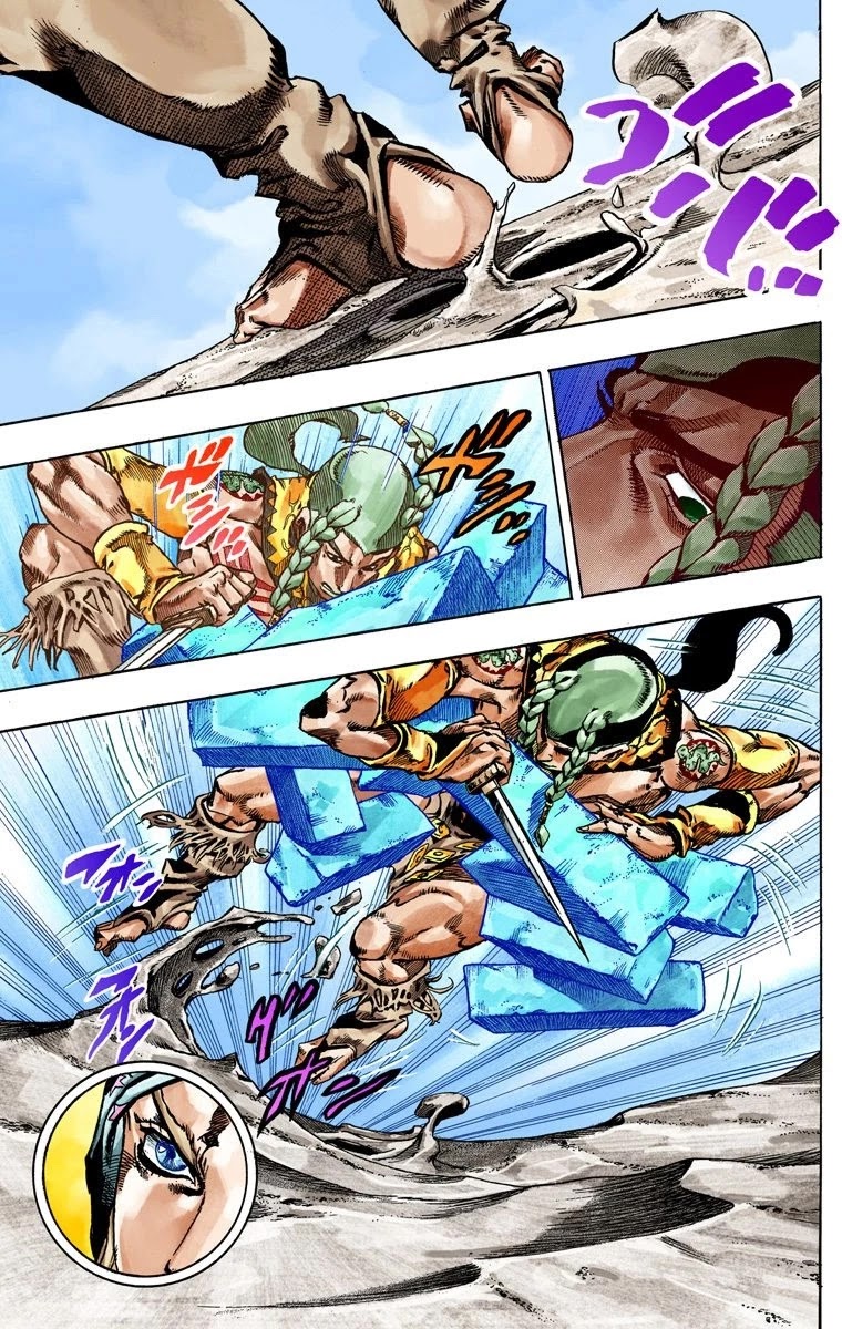 JoJo's Bizarre Adventure Part 7 - Steel Ball Run (Official Colored) chapter 44 page 28