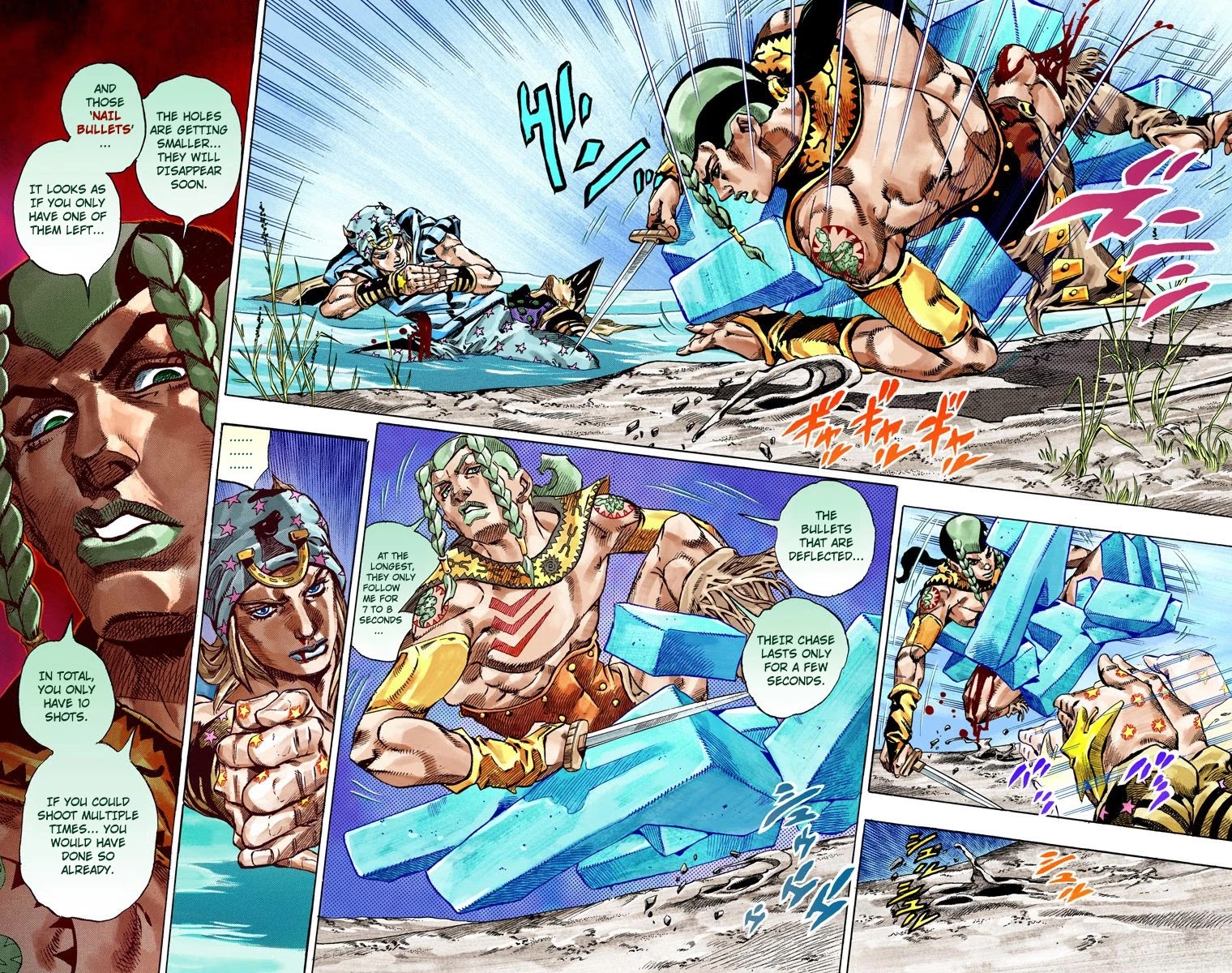 JoJo's Bizarre Adventure Part 7 - Steel Ball Run (Official Colored) chapter 44 page 29