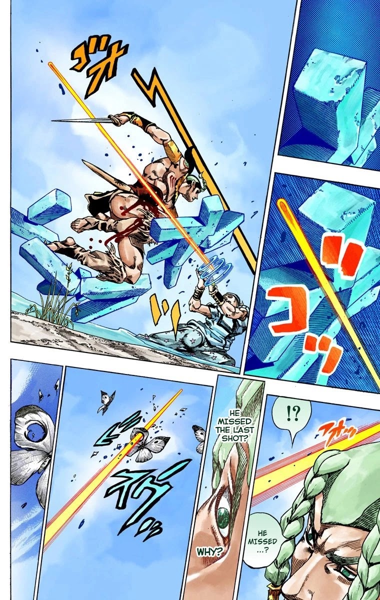 JoJo's Bizarre Adventure Part 7 - Steel Ball Run (Official Colored) chapter 44 page 31
