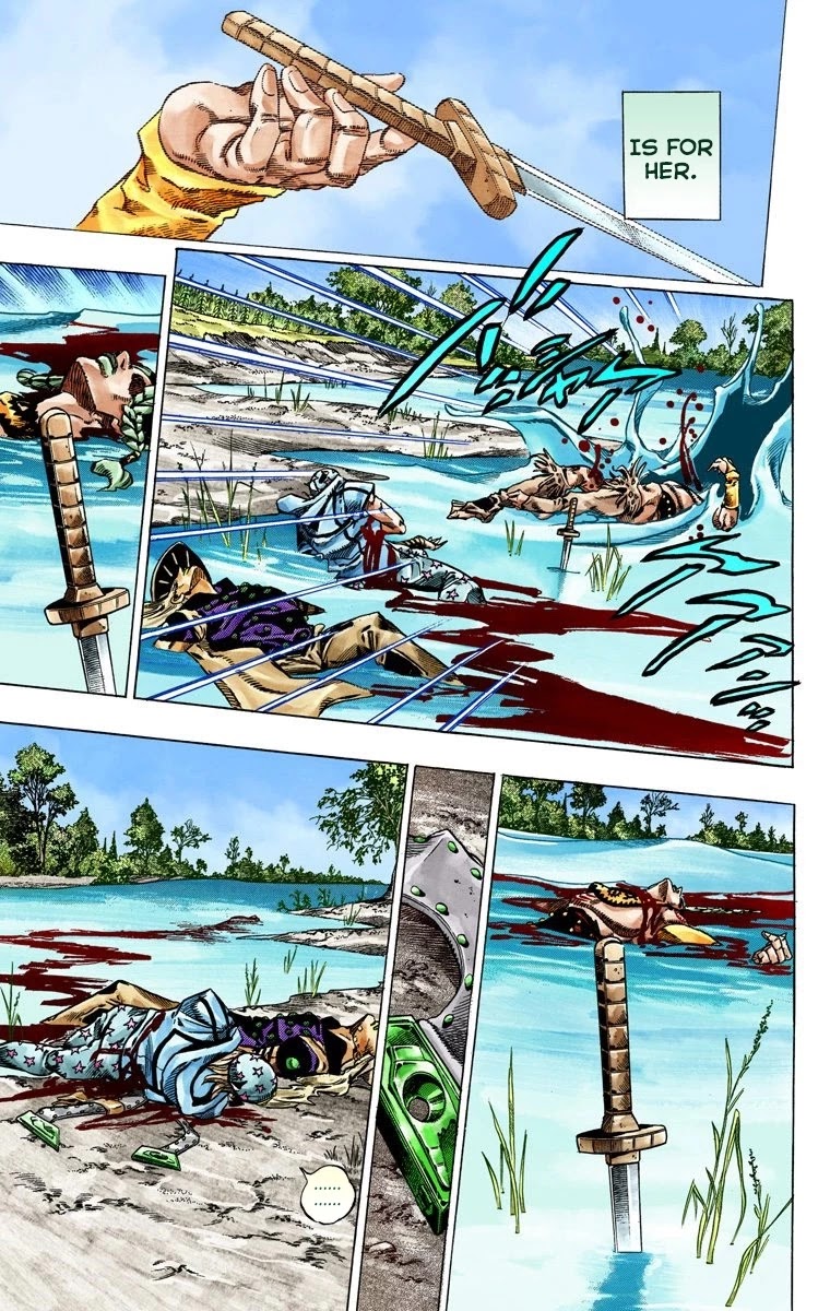 JoJo's Bizarre Adventure Part 7 - Steel Ball Run (Official Colored) chapter 44 page 42