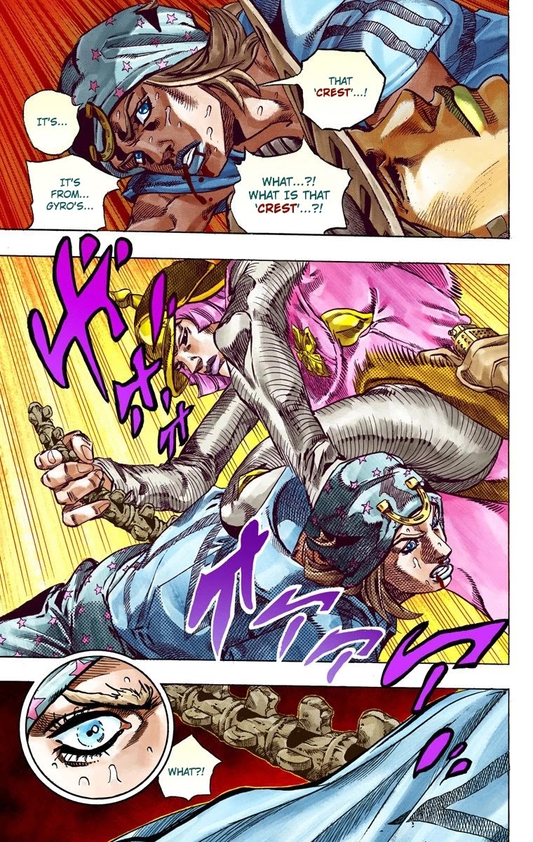 JoJo's Bizarre Adventure Part 7 - Steel Ball Run (Official Colored) chapter 44 page 46