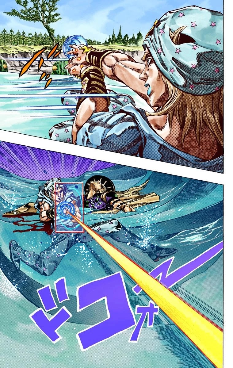 JoJo's Bizarre Adventure Part 7 - Steel Ball Run (Official Colored) chapter 44 page 6