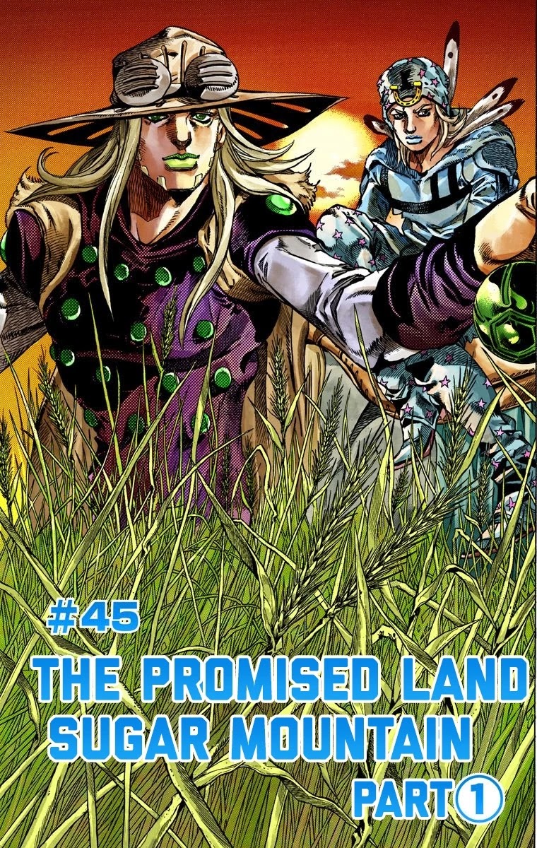 JoJo's Bizarre Adventure Part 7 - Steel Ball Run (Official Colored) chapter 45 page 2