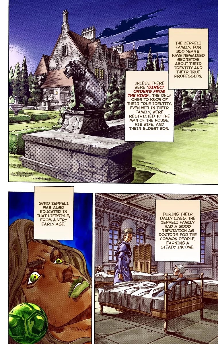 JoJo's Bizarre Adventure Part 7 - Steel Ball Run (Official Colored) chapter 45 page 3