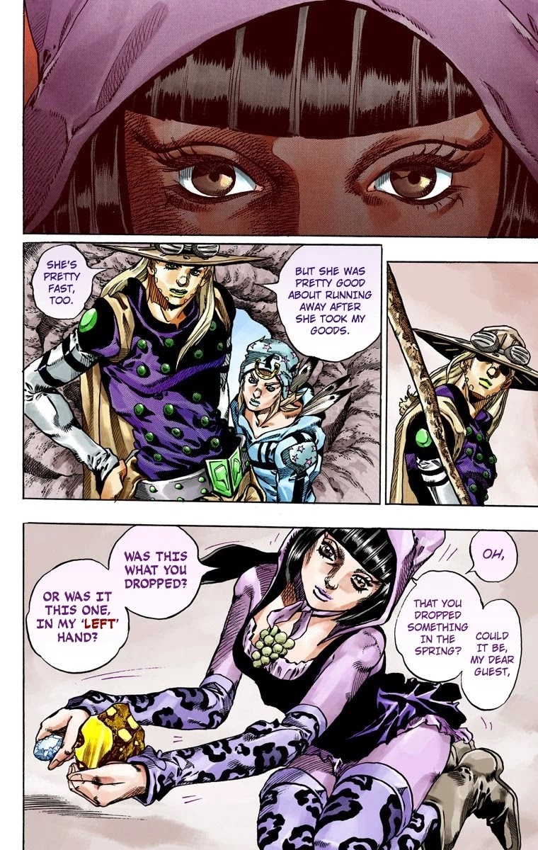 JoJo's Bizarre Adventure Part 7 - Steel Ball Run (Official Colored) chapter 45 page 31