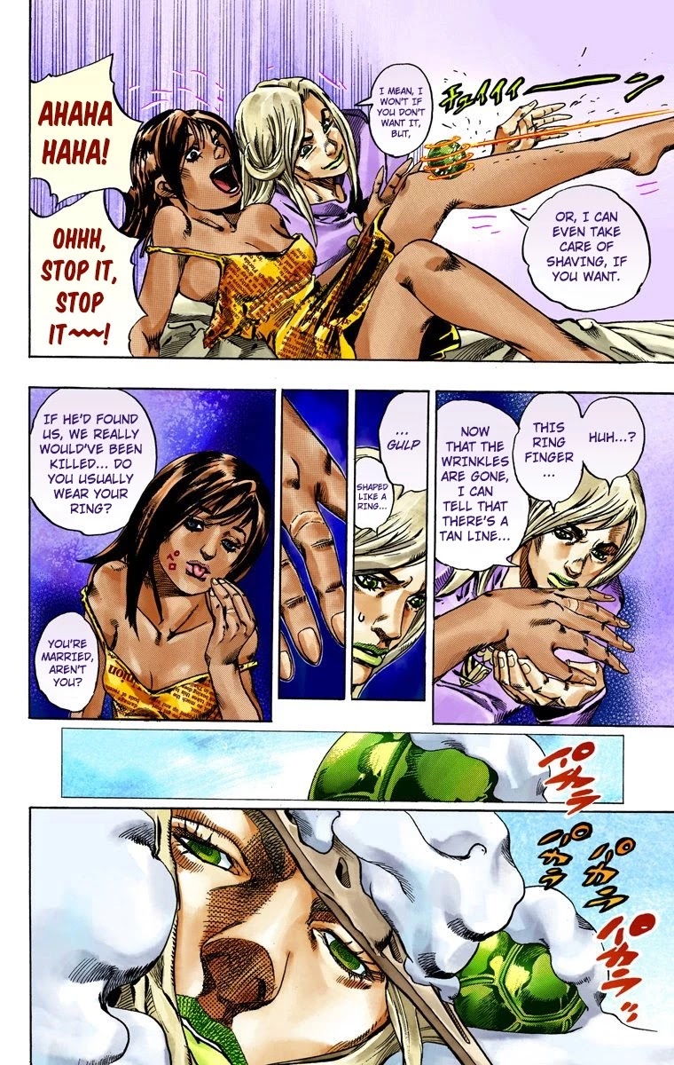 JoJo's Bizarre Adventure Part 7 - Steel Ball Run (Official Colored) chapter 45 page 7