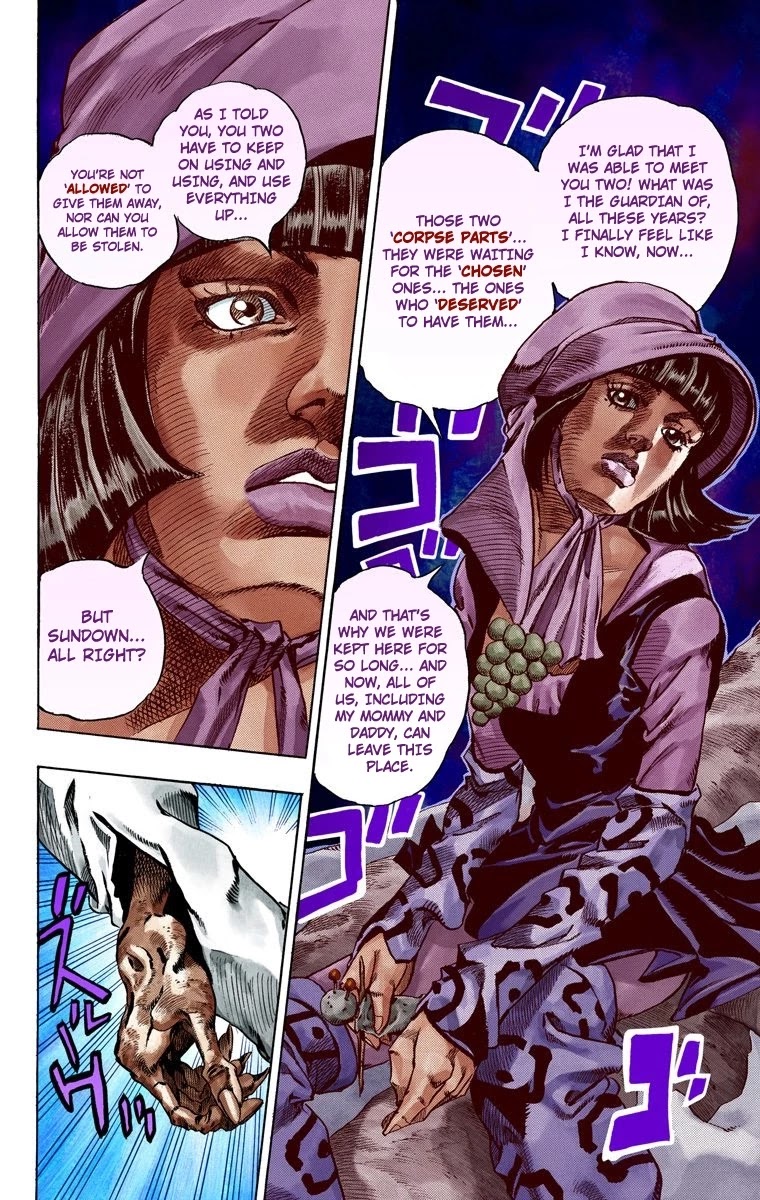 JoJo's Bizarre Adventure Part 7 - Steel Ball Run (Official Colored) chapter 46 page 13