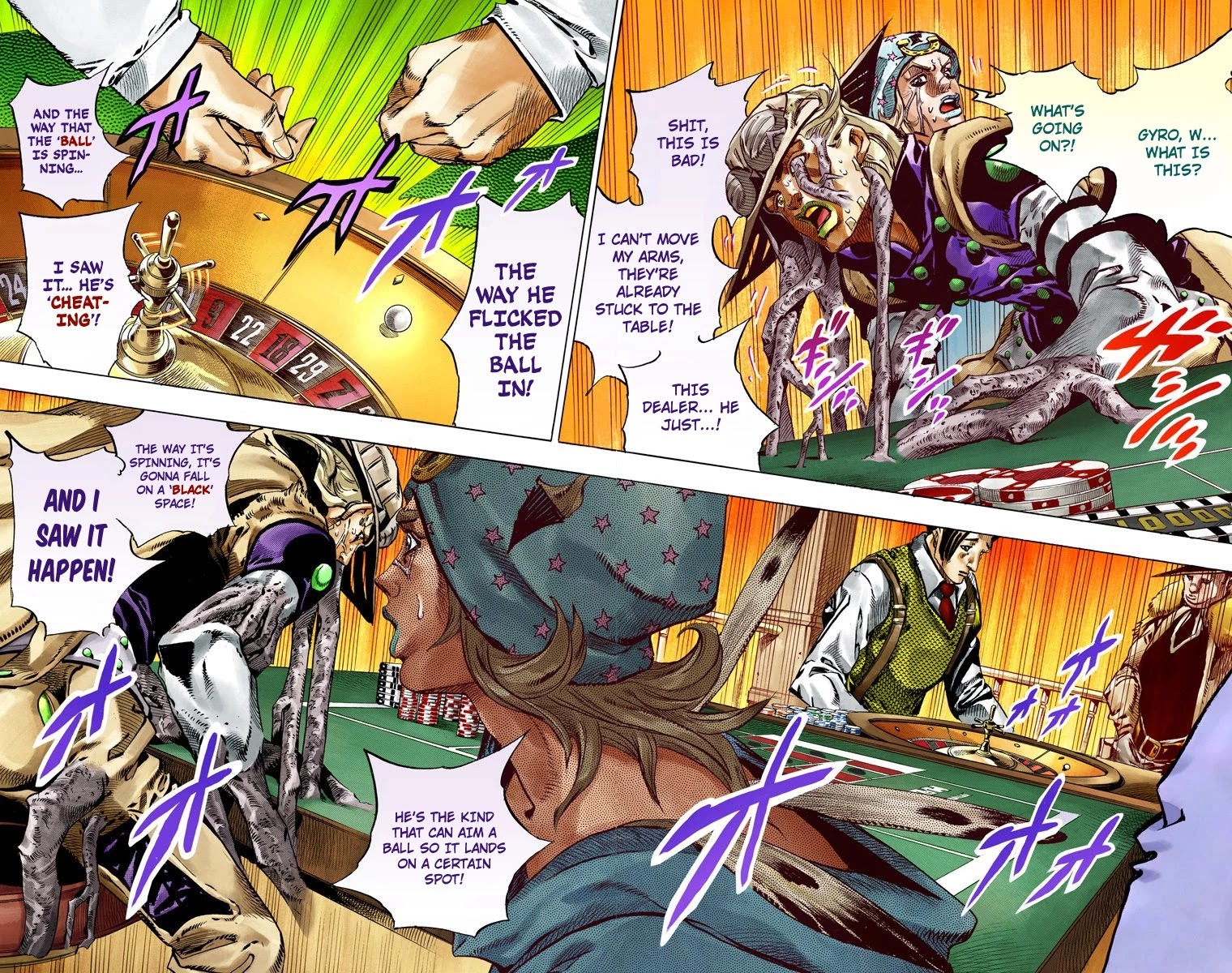 JoJo's Bizarre Adventure Part 7 - Steel Ball Run (Official Colored) chapter 46 page 38