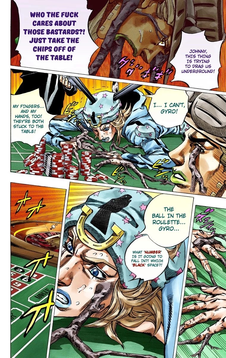 JoJo's Bizarre Adventure Part 7 - Steel Ball Run (Official Colored) chapter 46 page 41