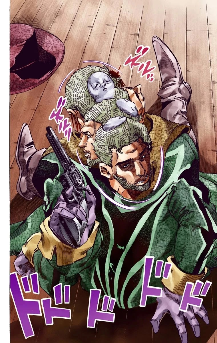 JoJo's Bizarre Adventure Part 7 - Steel Ball Run (Official Colored) chapter 46 page 54