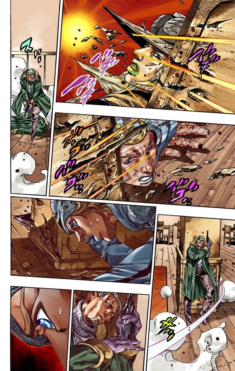 JoJo's Bizarre Adventure Part 7 - Steel Ball Run (Official Colored) chapter 47 page 12