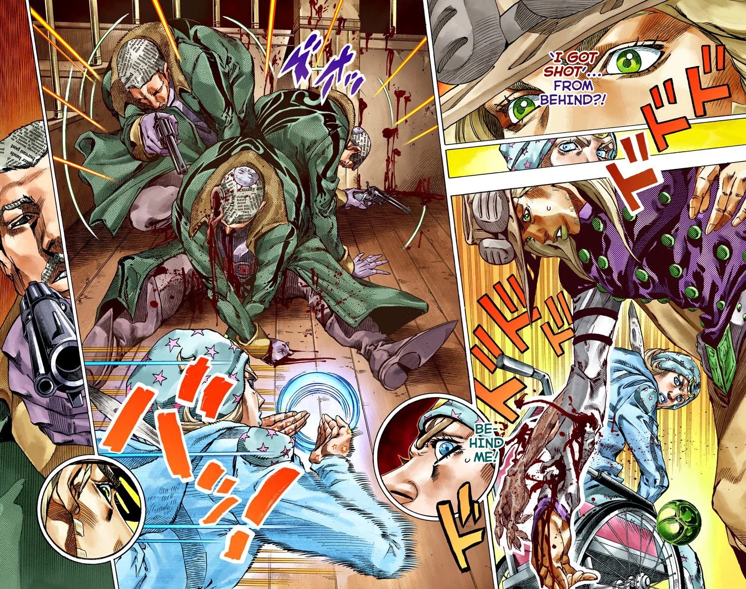 JoJo's Bizarre Adventure Part 7 - Steel Ball Run (Official Colored) chapter 47 page 3