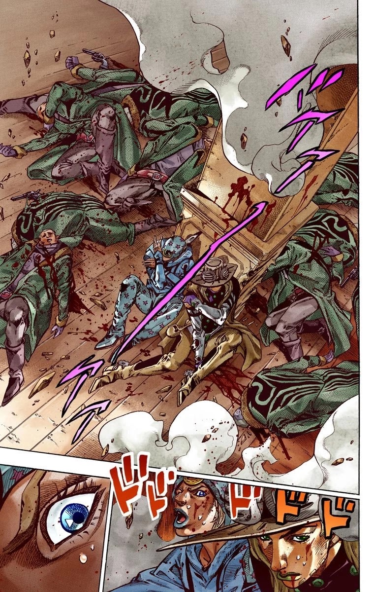 JoJo's Bizarre Adventure Part 7 - Steel Ball Run (Official Colored) chapter 47 page 31