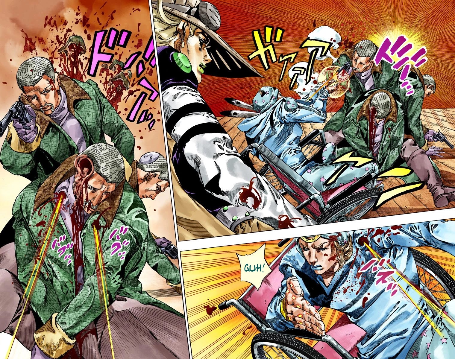 JoJo's Bizarre Adventure Part 7 - Steel Ball Run (Official Colored) chapter 47 page 4