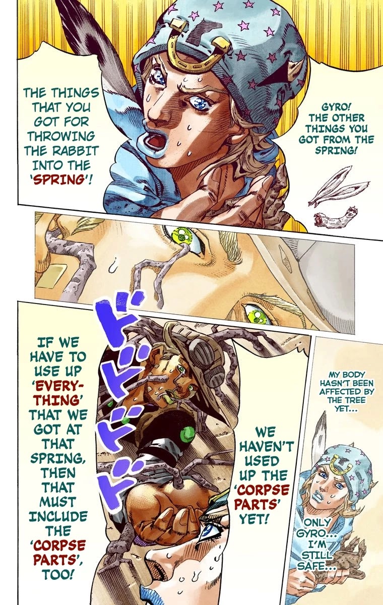JoJo's Bizarre Adventure Part 7 - Steel Ball Run (Official Colored) chapter 47 page 40