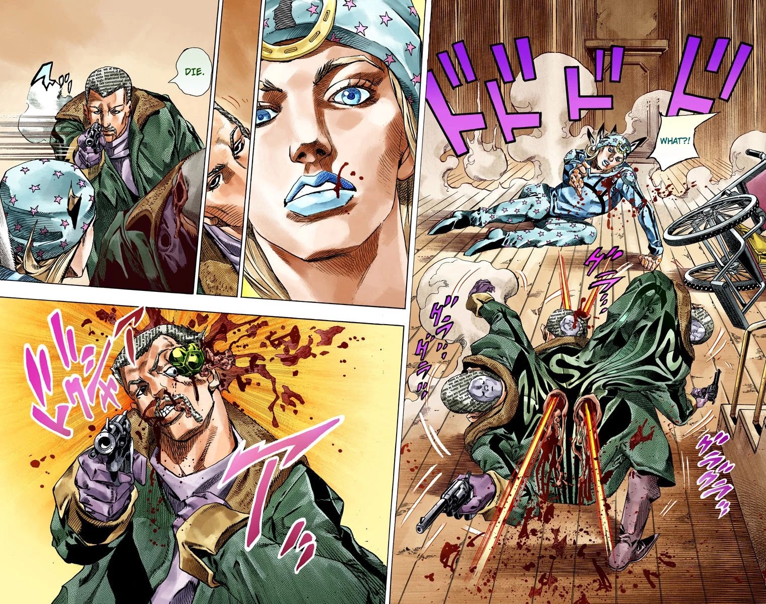 JoJo's Bizarre Adventure Part 7 - Steel Ball Run (Official Colored) chapter 47 page 5