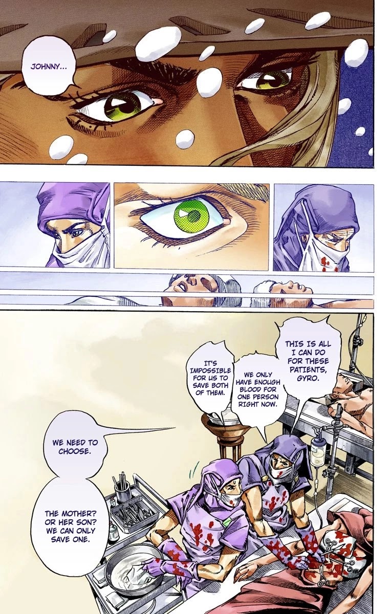 JoJo's Bizarre Adventure Part 7 - Steel Ball Run (Official Colored) chapter 48 page 14