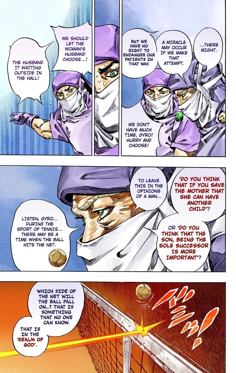 JoJo's Bizarre Adventure Part 7 - Steel Ball Run (Official Colored) chapter 48 page 16