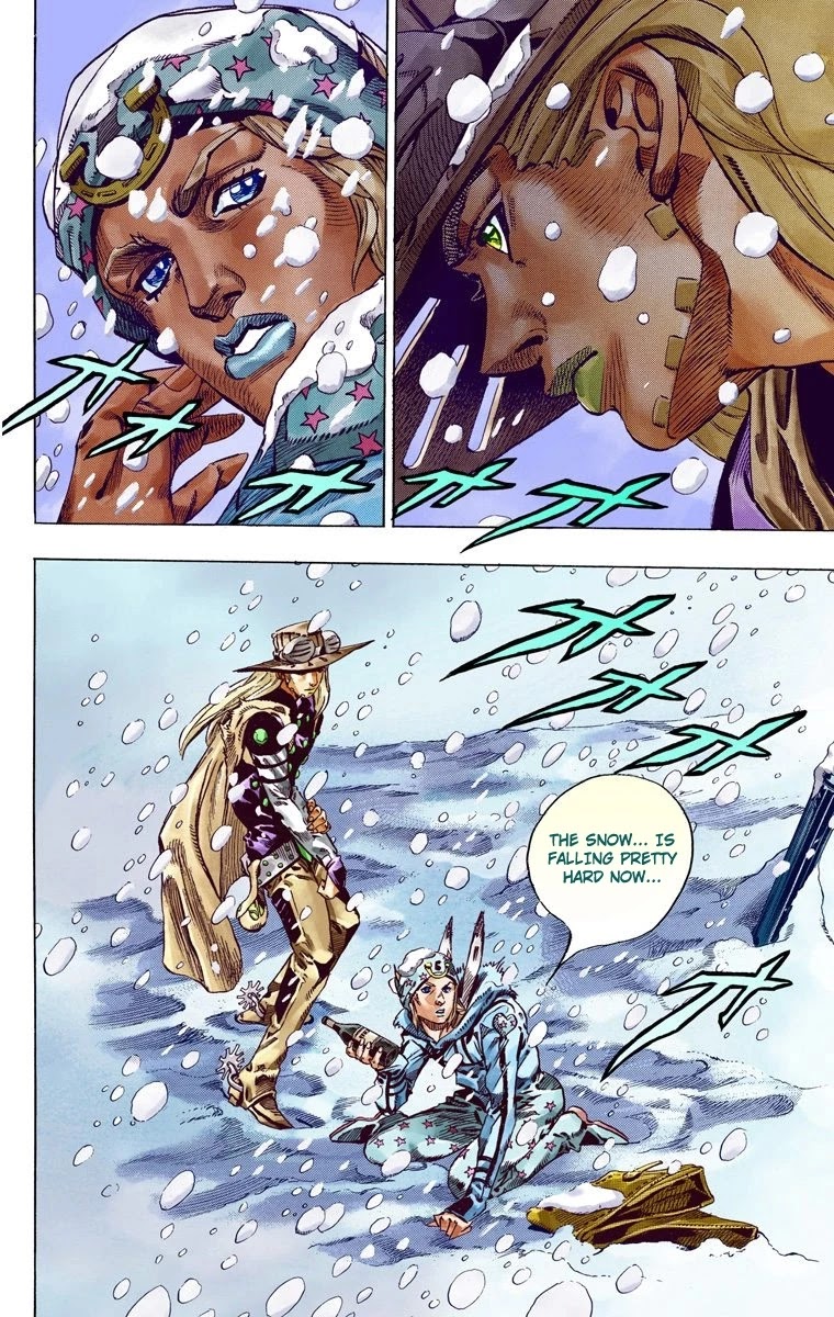 JoJo's Bizarre Adventure Part 7 - Steel Ball Run (Official Colored) chapter 48 page 19