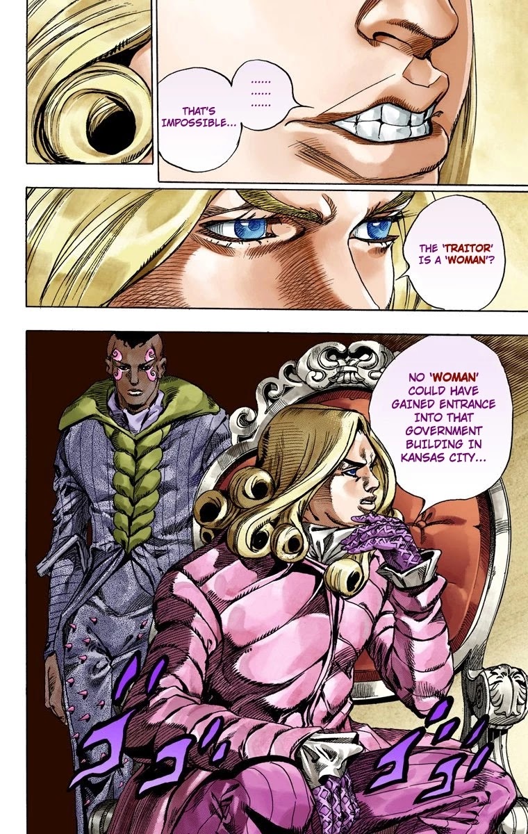 JoJo's Bizarre Adventure Part 7 - Steel Ball Run (Official Colored) chapter 48 page 28