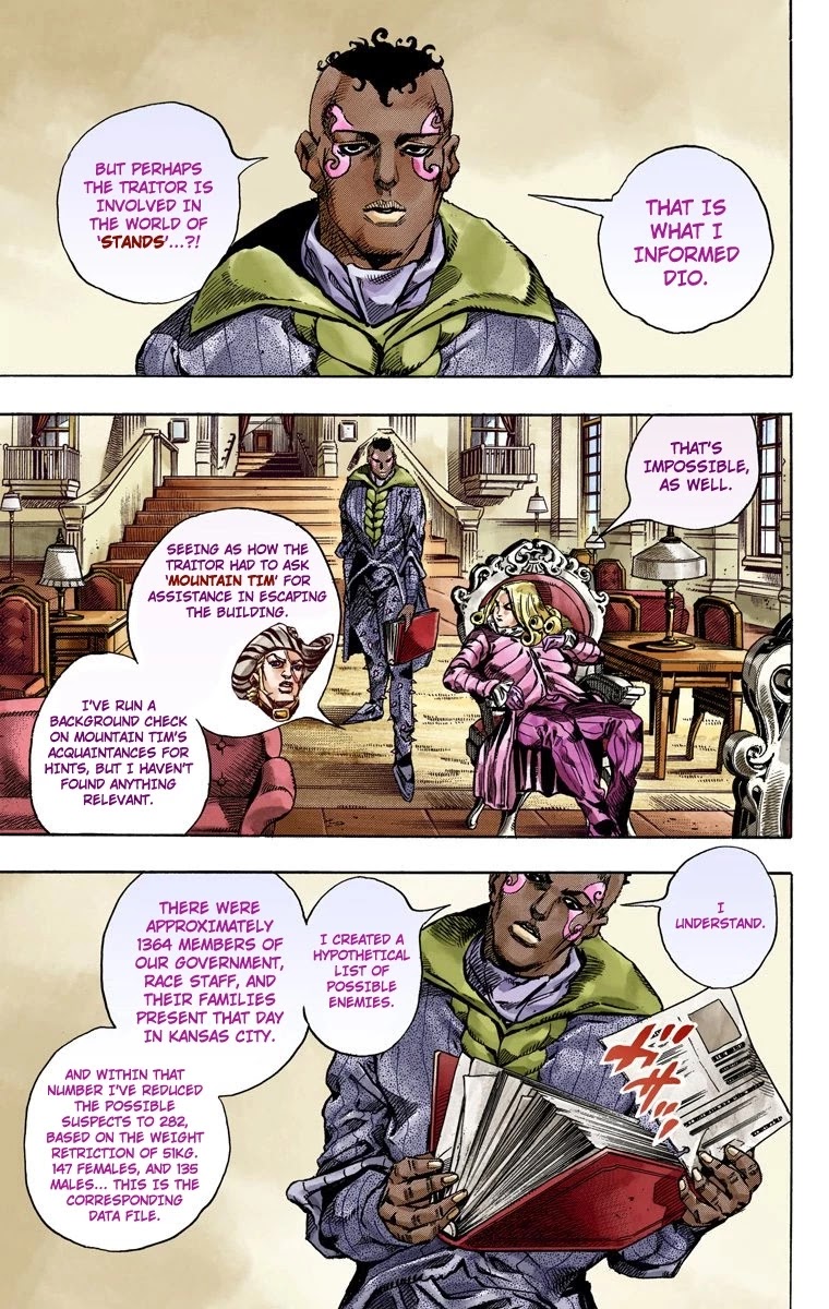 JoJo's Bizarre Adventure Part 7 - Steel Ball Run (Official Colored) chapter 48 page 29